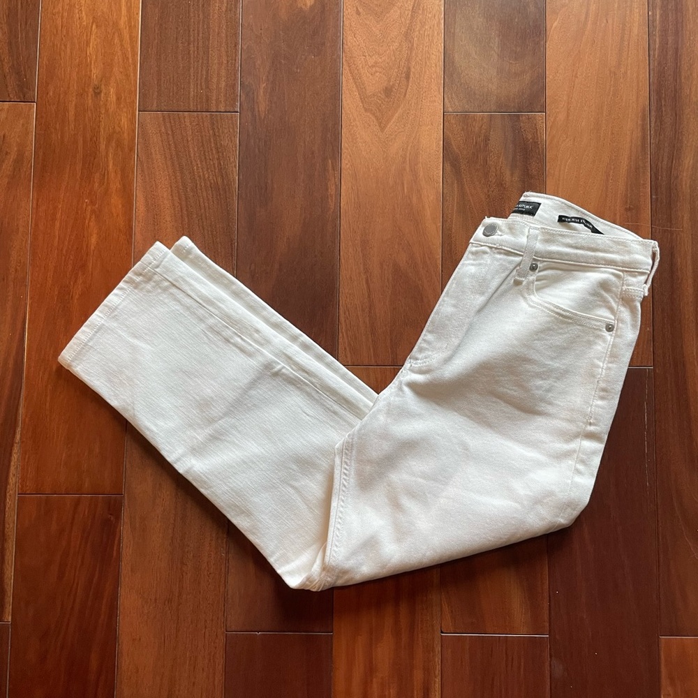 NWT Banana Republic white denim pants